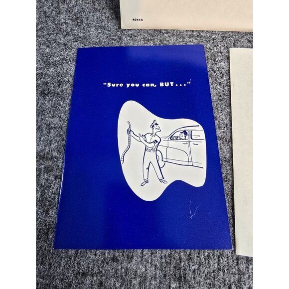 Pure Oil Company Advertising Car Dealer Brochure Catalog 40s 50s Service Booklet - Picture 3 of 8